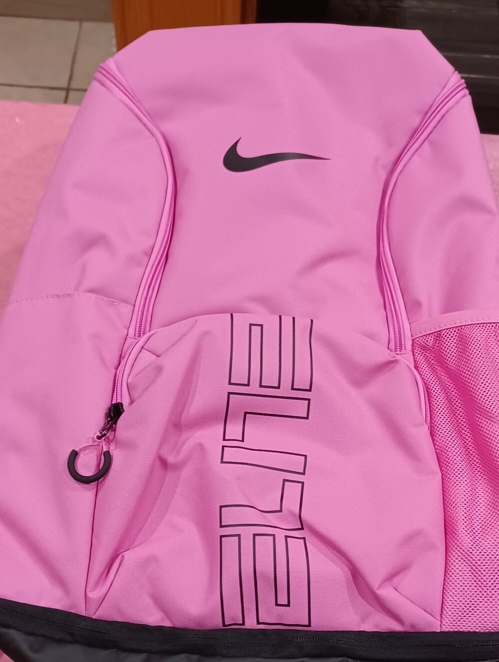 Nike Varsity Elite One-Piece Backpack in Pink